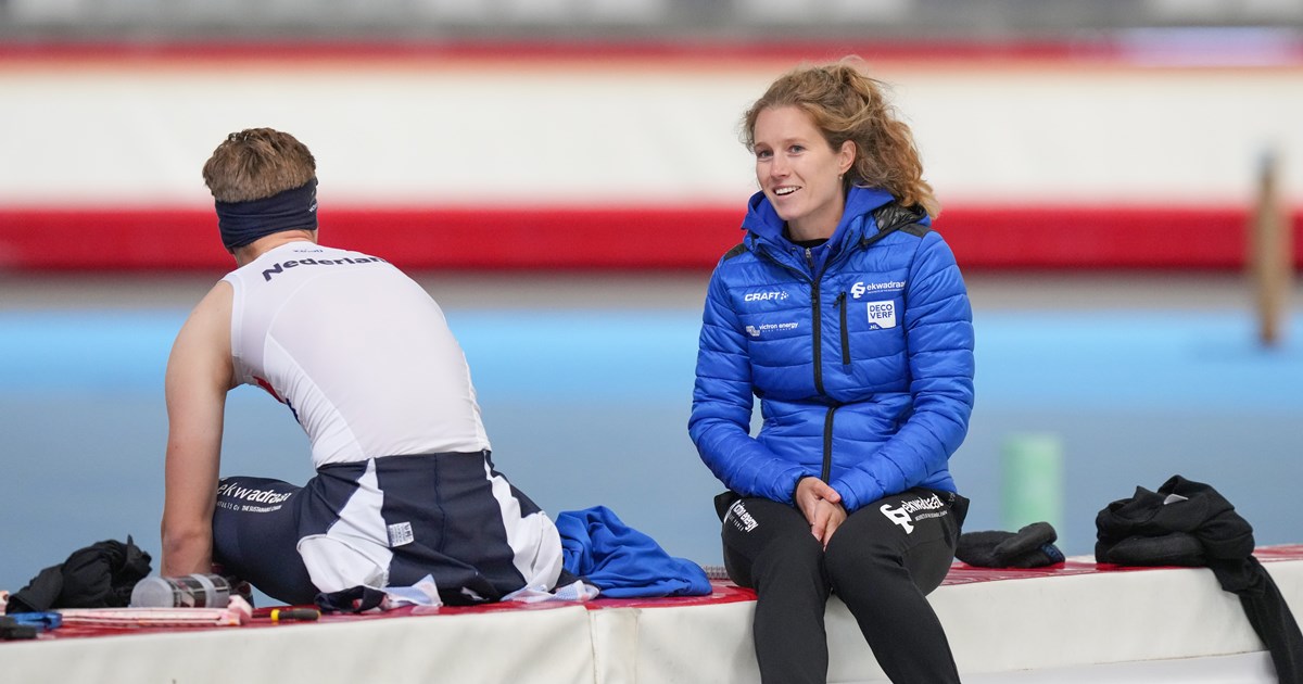 Rianne de Vries zurück auf dem Eis… als Trainerin