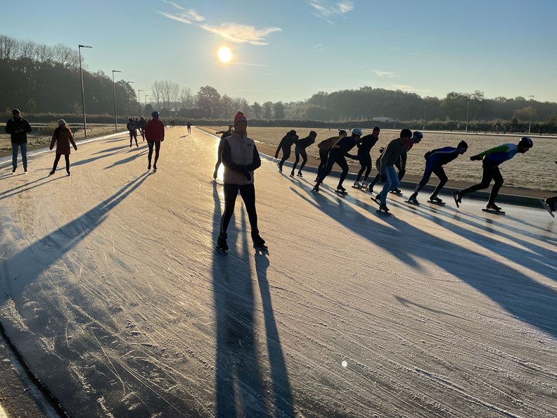 Winterswijk - schaatsen in november 2023