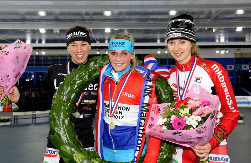 Janneke Ensing podium