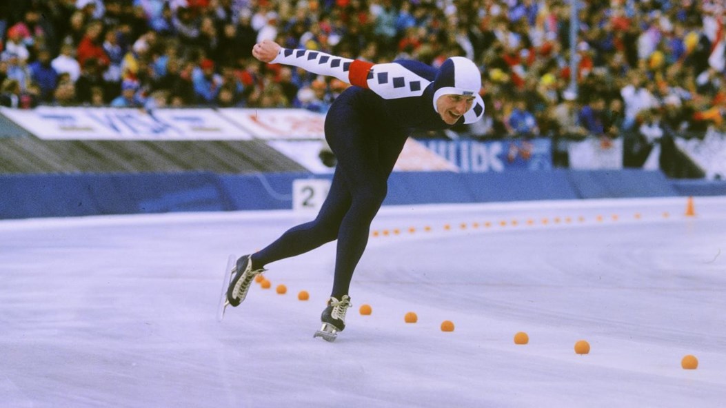 Leo Visser schaatsen (3)