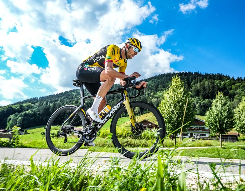 Thomas Krol fiets Inzell