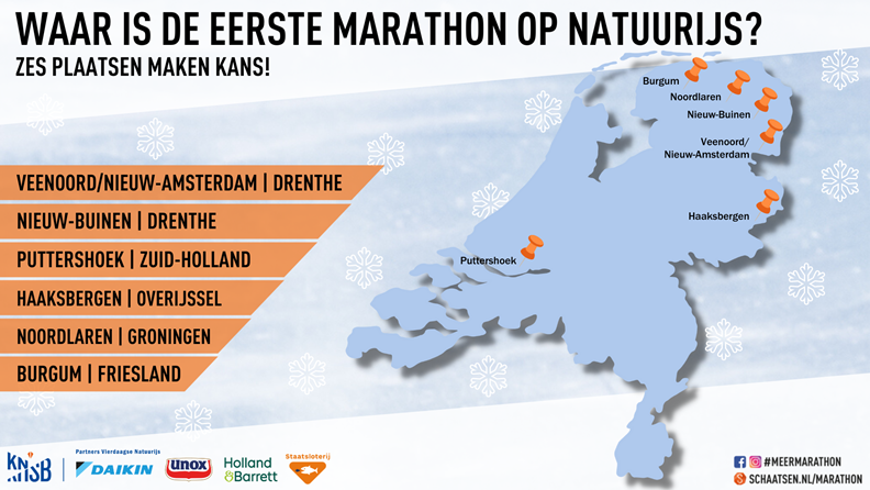 Vierdaagse Natuurijs Eerste Natuurijsmarathon 2022 2023 Liggend