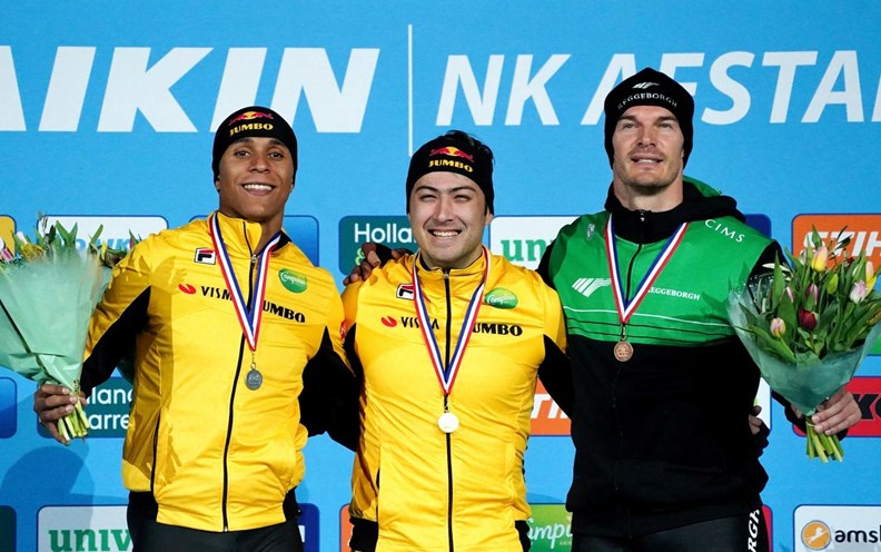 Dai Dai N'tab en Kai Verbij op NK-podium 2021