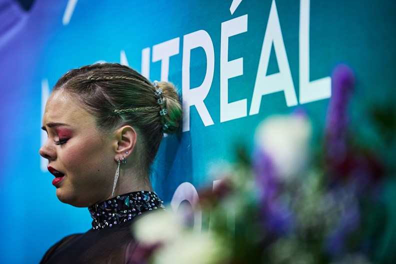 Loena Hendrickx ontroostbaar na deceptie op WK Kunstschaatsen 2024