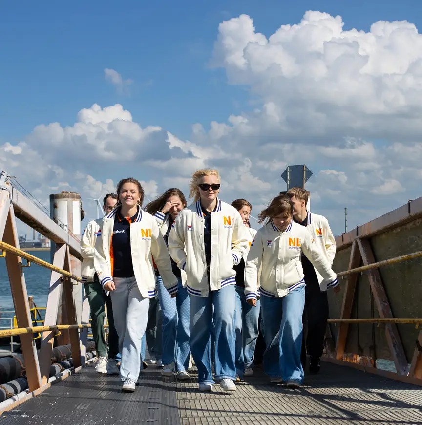 TeamNL Shorttrack in vol ornaat