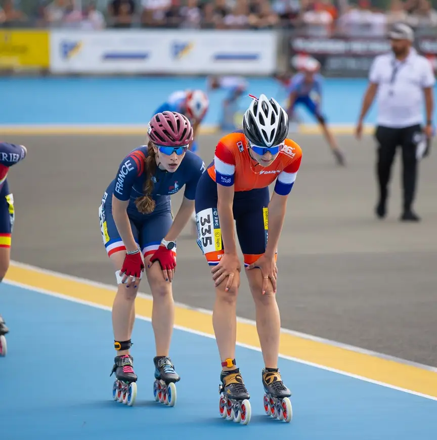 Stikkapot zaten ze allemaal in de slotfase, Schilder pakte het zilver.