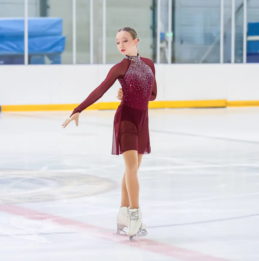 Angel Delevaque tijdens de KNSB cup in Alkmaar