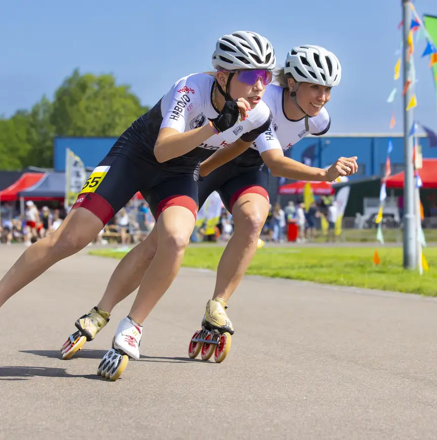 Lauren van den Brink en moeder Jannitta van den Brink-Spigt