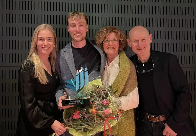 Faimilieportret op Tilburgs Sportgala jan 2024