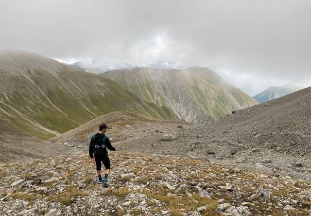 Sjoerd den Hertog bergbeklimmen in Livigno
