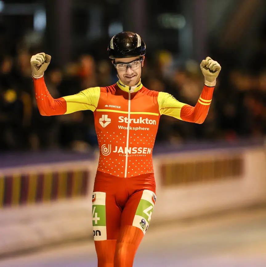 Mats Stoltenborg wint de vijfde marathon cup in Haarlem