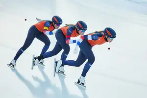 Meike Veen, Rosalie van Vliet en Patricia Koot