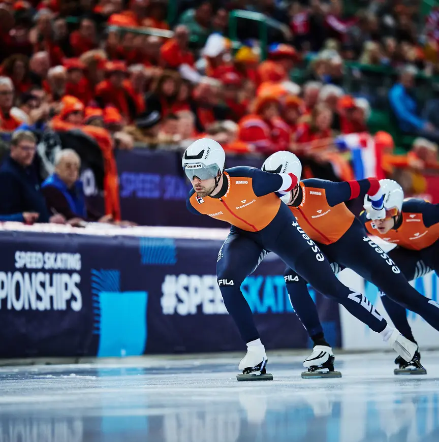 Team pursuit mannen, WK Afstanden Hamar, 14 maart 2025