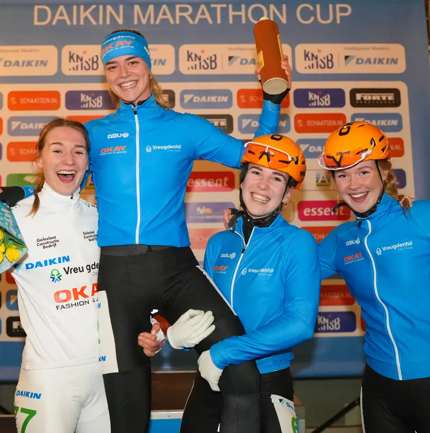 Evi Gelling krijgt zege in de schoot geworpen en vertelt dan dat ze stopt