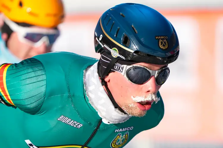 Technisch niet de beste, maar Klaas Poortinga komt heel ver