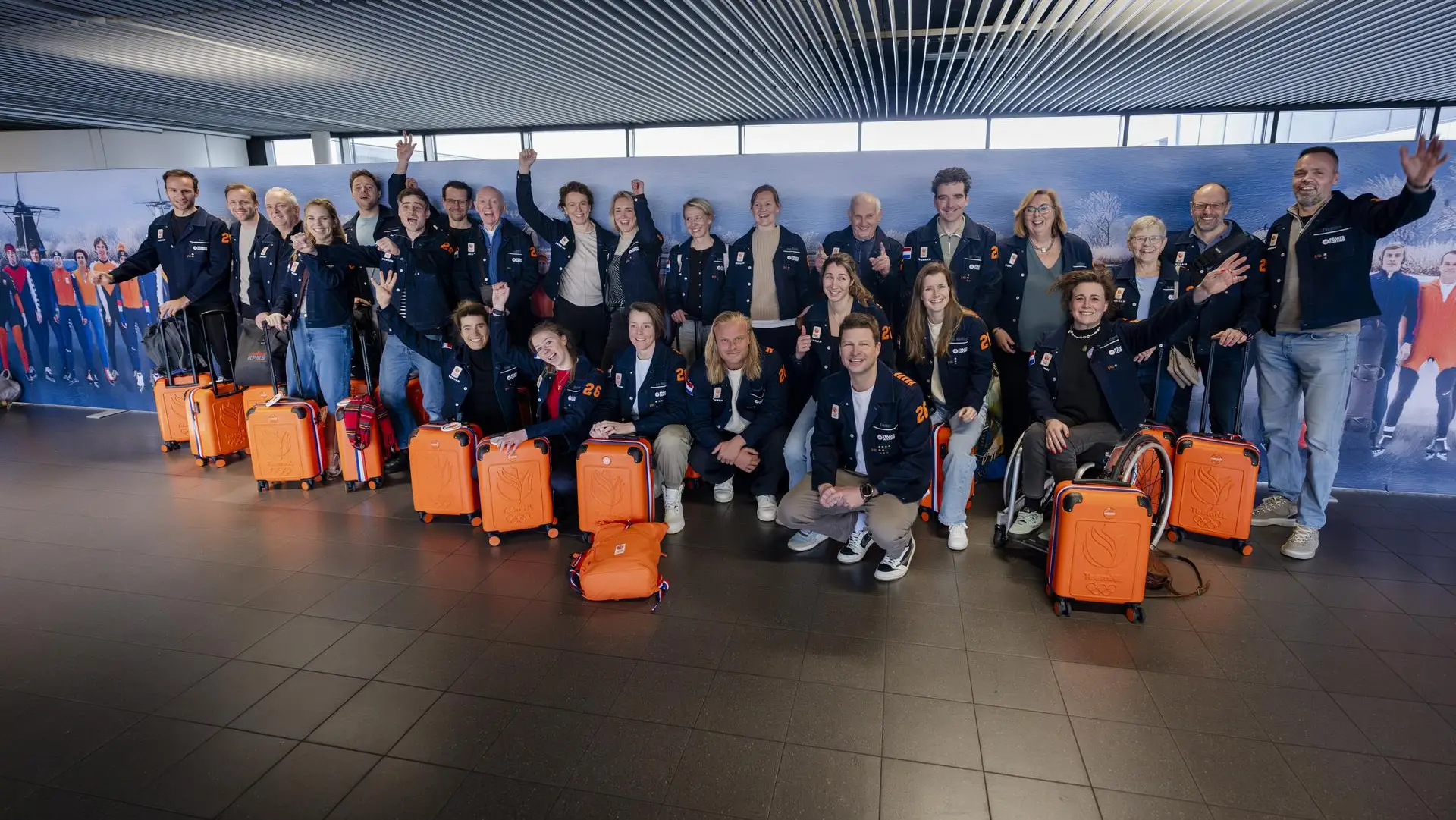 Een bonte verzameling ’Legends’ op weg naar Milaan