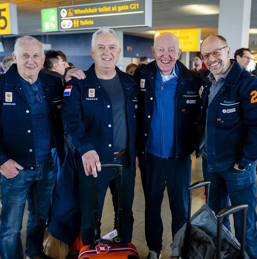 Een bonte verzameling ’Legends’ op weg naar Milaan