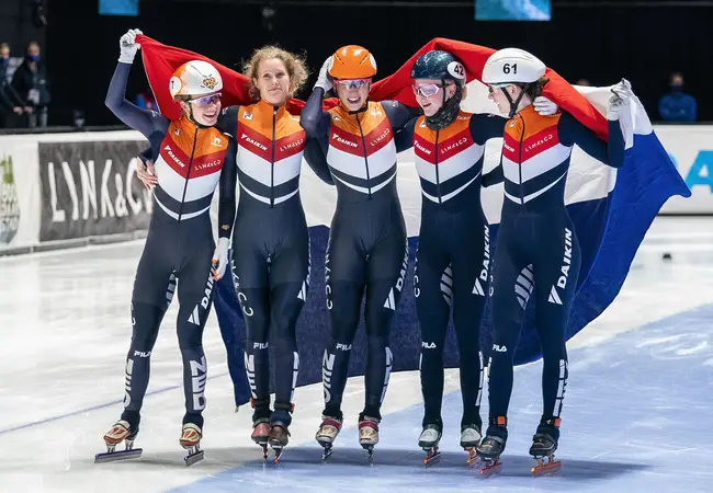 Rianne de Vries - WK 2021 - relay dames