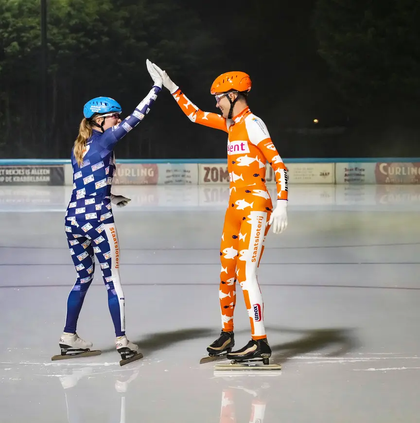 Tessa Snoek en Mats Stoltenborg