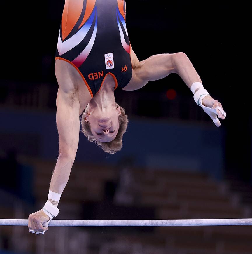 De Flying Dutchman in actie tijdens de Olympische kwalificatie in Tokio (2021)