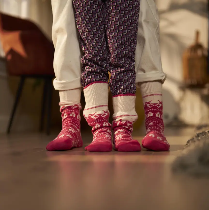 Klaar voor de winter met sokken van Essent