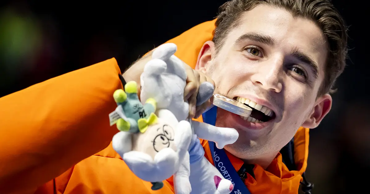 De Boo Takes Silver with Strong Effort in Olympic Speed Skating Event
