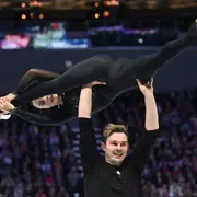 Daria Danilova en Michel Tsiba WK