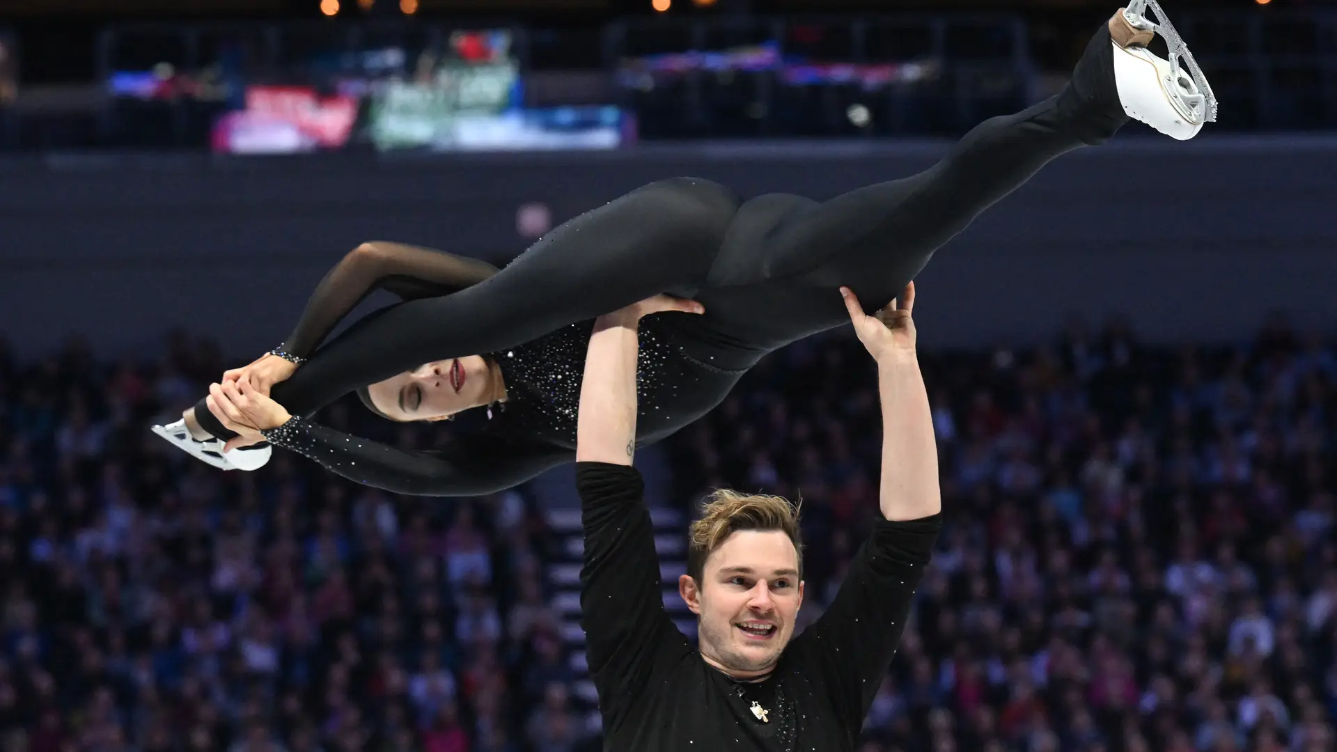 Daria Danilova en Michel Tsiba WK