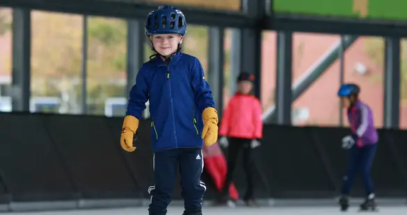Schaatsplezier voor kinderen