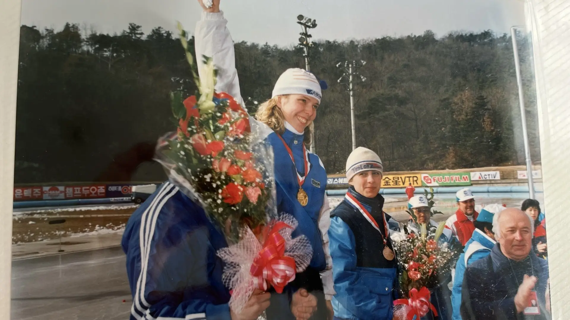 Sandra Zwolle, WK Junioren in 1988 in Seoul