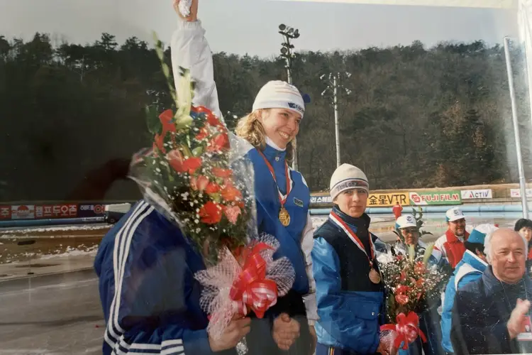 Sandra Zwolle, WK Junioren in 1988 in Seoul