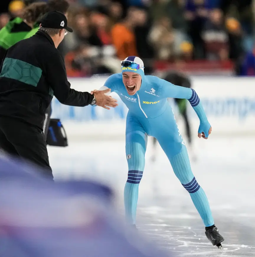 Wisse Slendebroek na 5km Daikin NK Afstanden 2025-2026