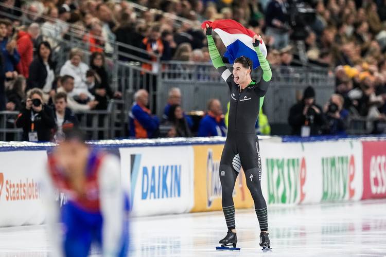 Jenning de Boo - Baanrecord 500 meter - Daikin NK Afstanden