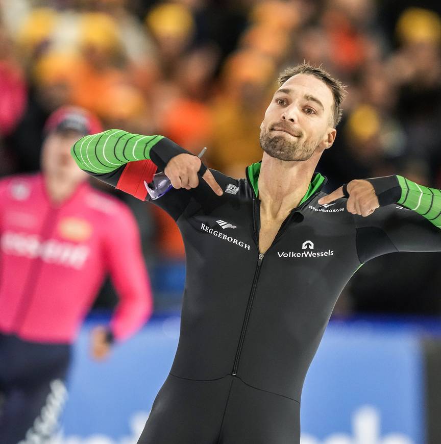 Kjeld Nuis wint de 1500 meter Daikin NK Afstanden 2025-2026