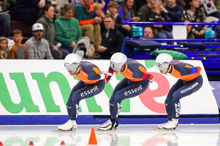 Chris Huizinga, Beau Snellink en Tjerk de Boer