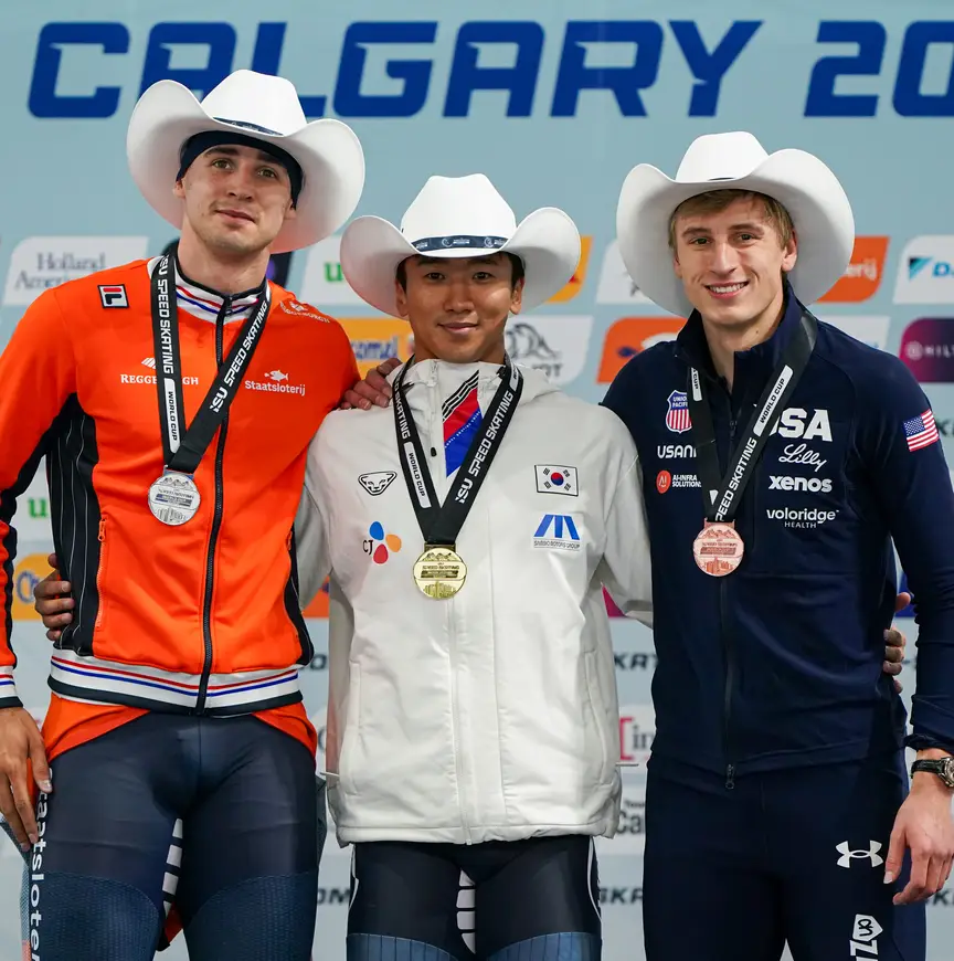 Calgary World Cup - Jenning de Boo op podium 500 meter