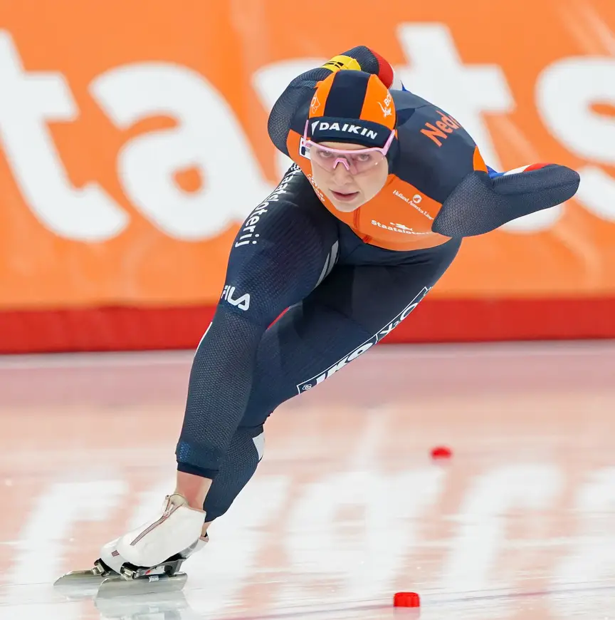 WC Calgary - 1500m - Joy Beune actiefoto