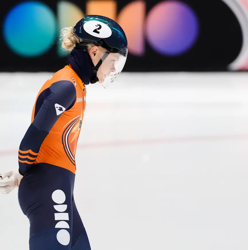 Geconcentreerd en met vertrouwen naar de start.