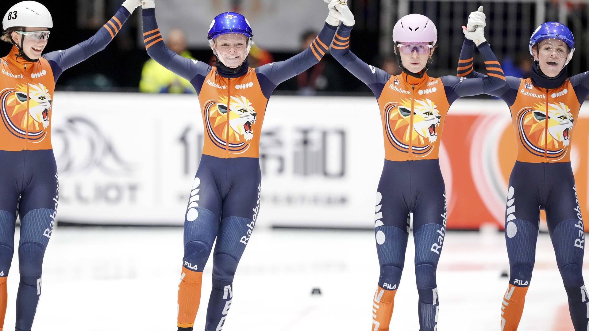WT4 Finaledag 1 - Relay vrouwen NL wint