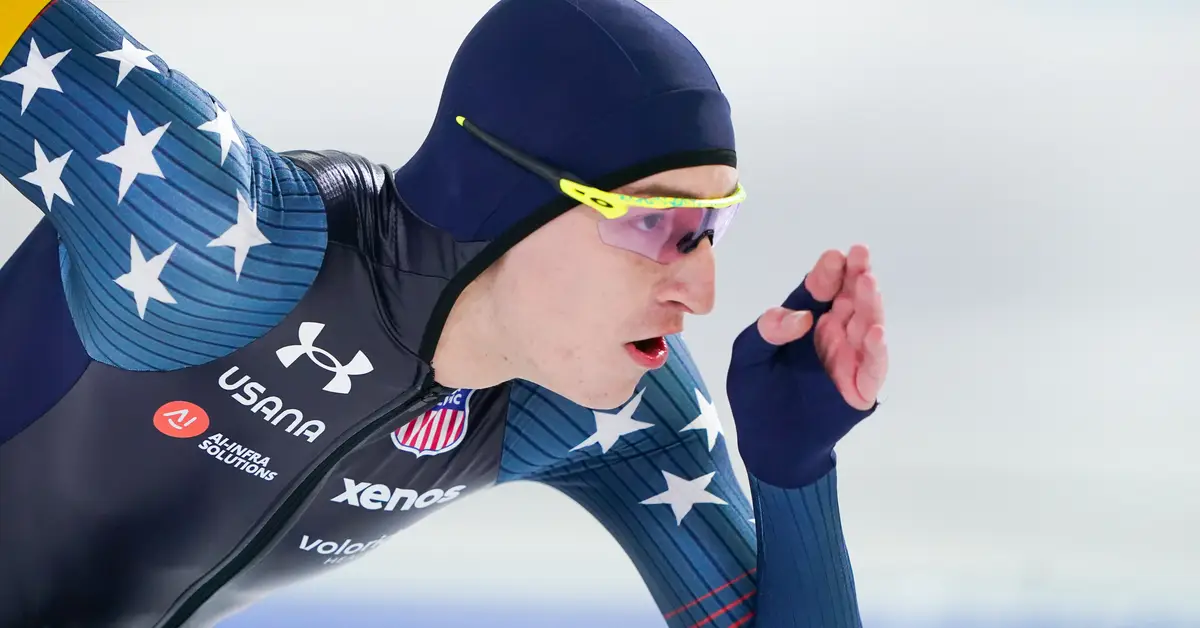 Jordan Stolz Aims to Secure Both Sprint and Allround Titles in Upcoming Season Finals