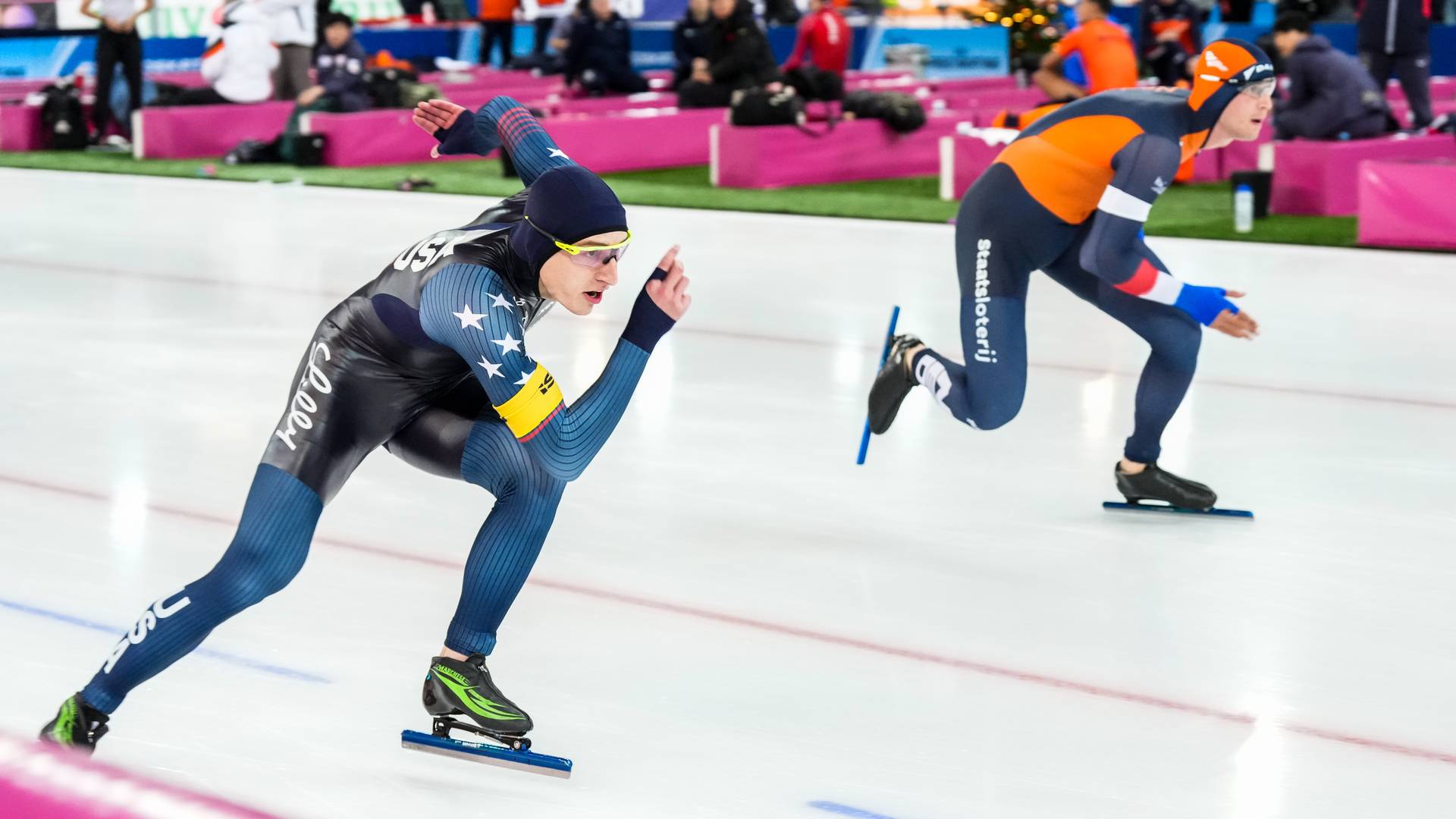 Jordan Stolz en Jenning de Boo