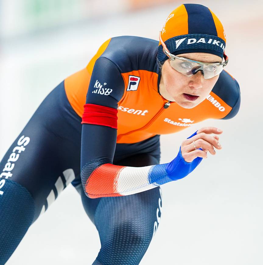 Sanne in 't Hof EK Afstanden