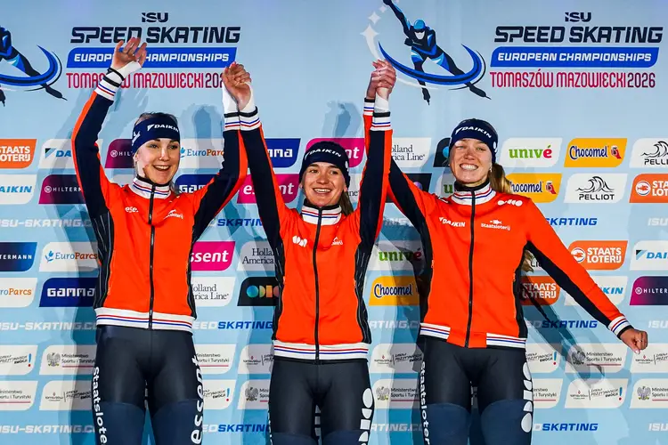 Ploegenachtervolging EK Afstanden