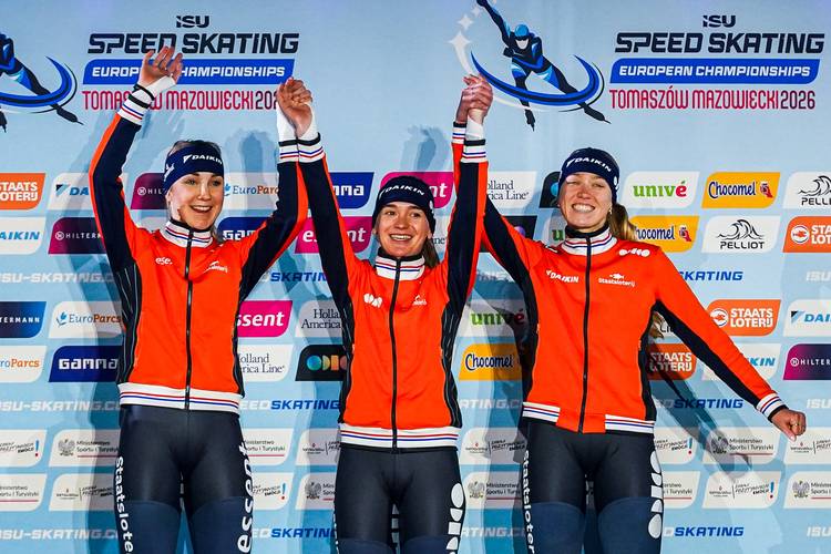 Ploegenachtervolging EK Afstanden