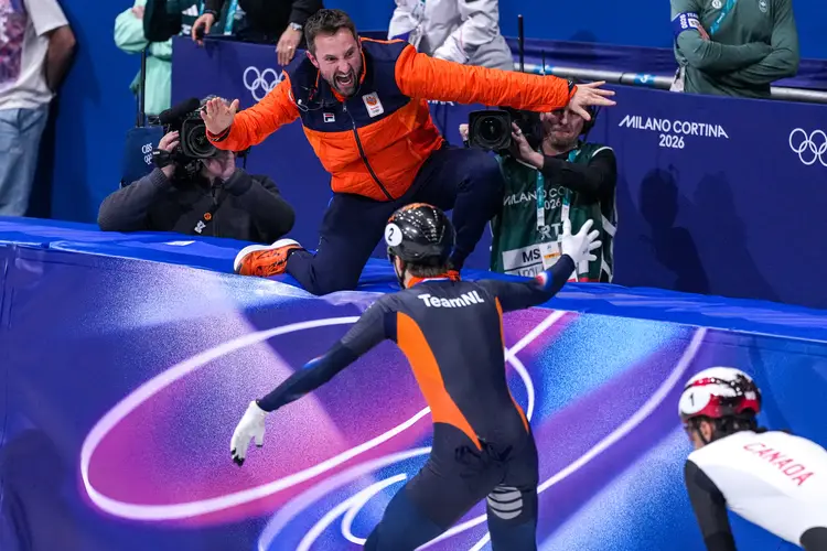 Relaymannen goud Milaan