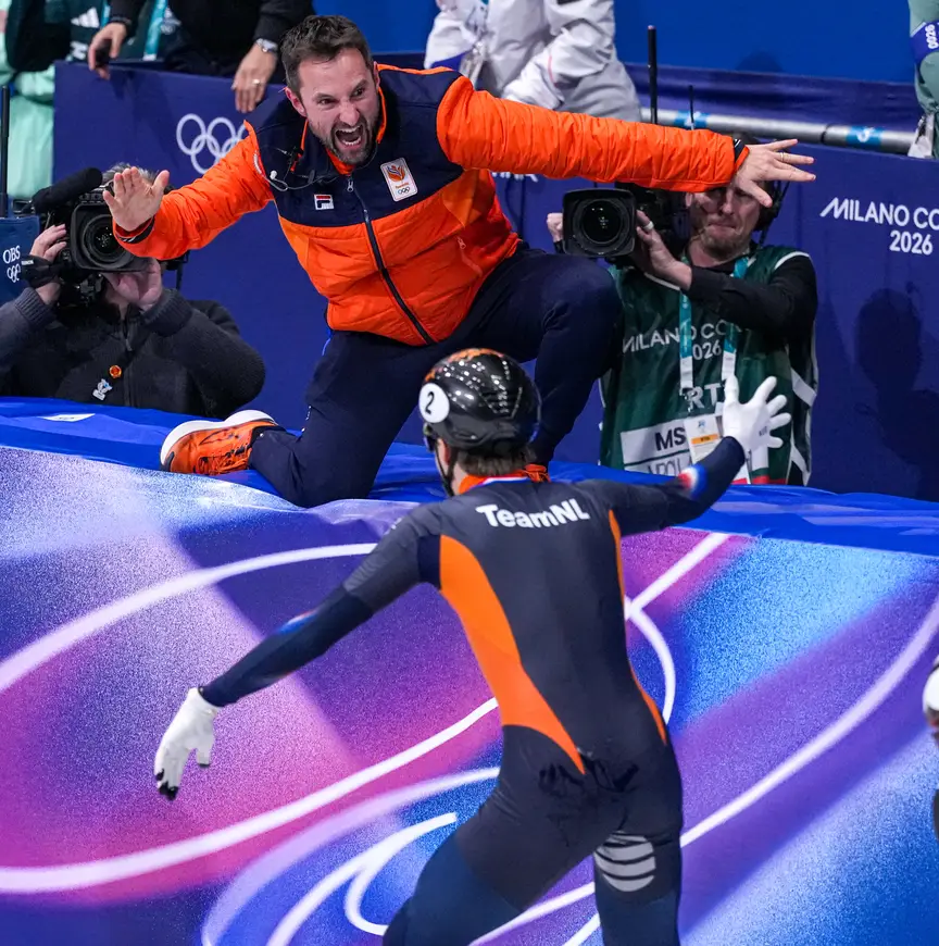 Relaymannen goud Milaan