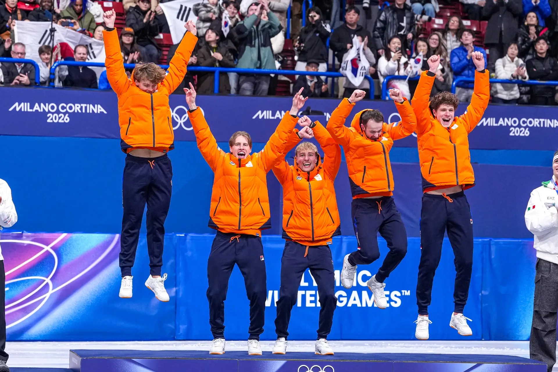 Relaymannen goud Milaan