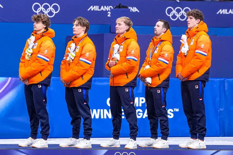 Relaymannen goud Milaan