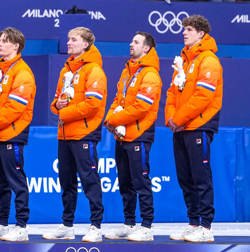 Relaymannen goud Milaan