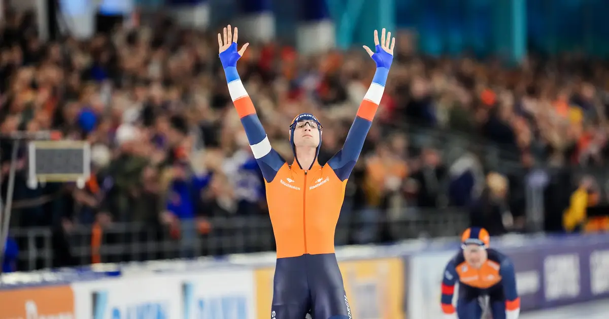 Jenning de Boo Reflects on Performance and Rivalry with Jordan Stolz